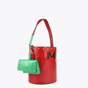 Lola Casademunt Bolsos De Mano Y Neceseres | Bolsos Pequeños<Bolso bombonera AZUL-ROSA
