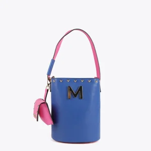 Lola Casademunt Bolsos Pequeños | Bolsos De Mano Y Neceseres<Bolso bombonera AZUL-ROSA