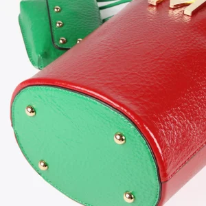 Lola Casademunt Bolsos De Mano Y Neceseres | Bolsos Pequeños<Bolso bombonera AZUL-ROSA