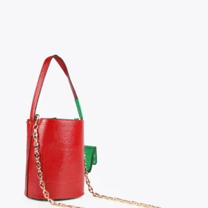 Lola Casademunt Bolsos De Mano Y Neceseres | Bolsos Pequeños<Bolso bombonera AZUL-ROSA