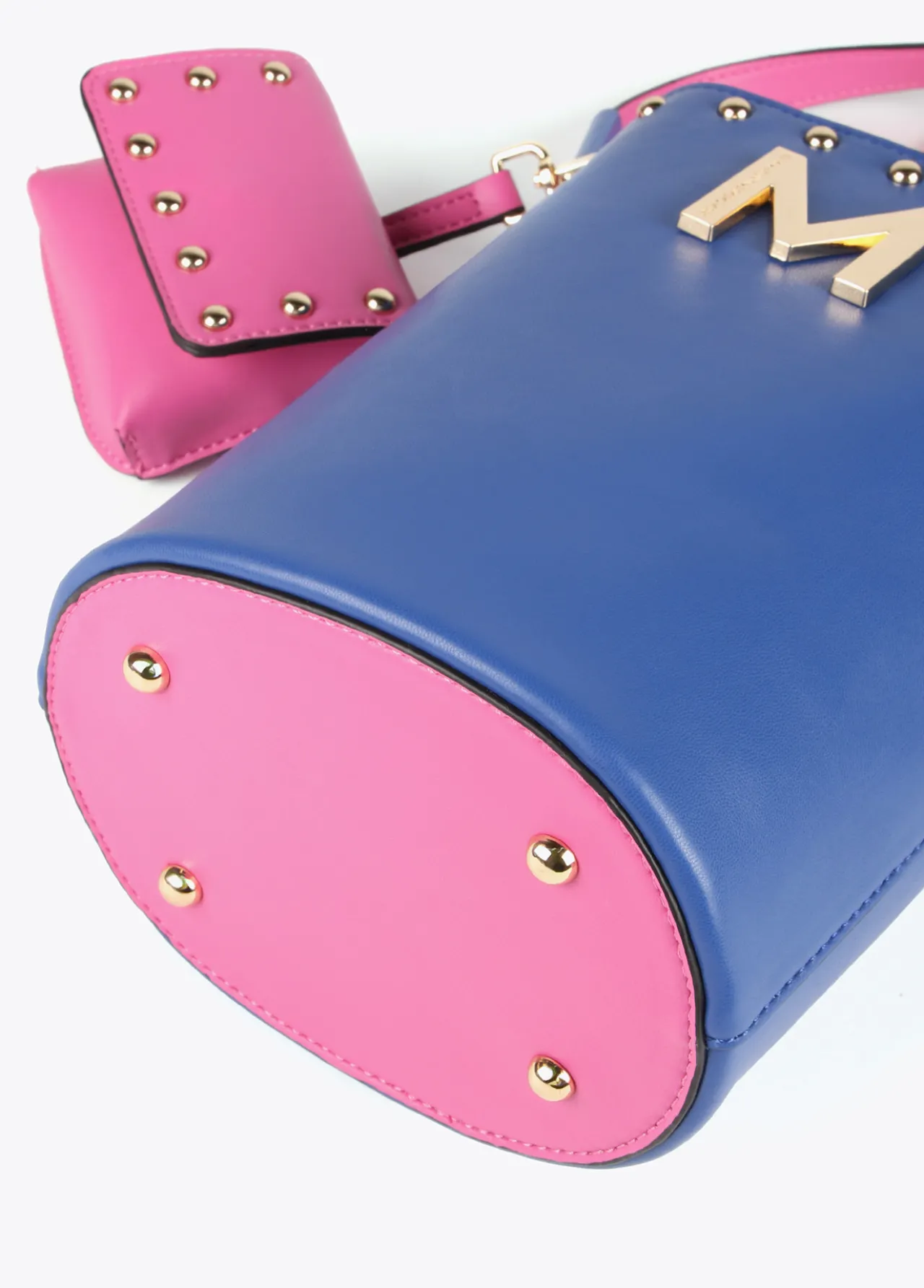 bolso_bombonera_6.webp Lola Casademunt Bolsos Pequeños | Bolsos De Mano Y Neceseres<Bolso bombonera AZUL-ROSA