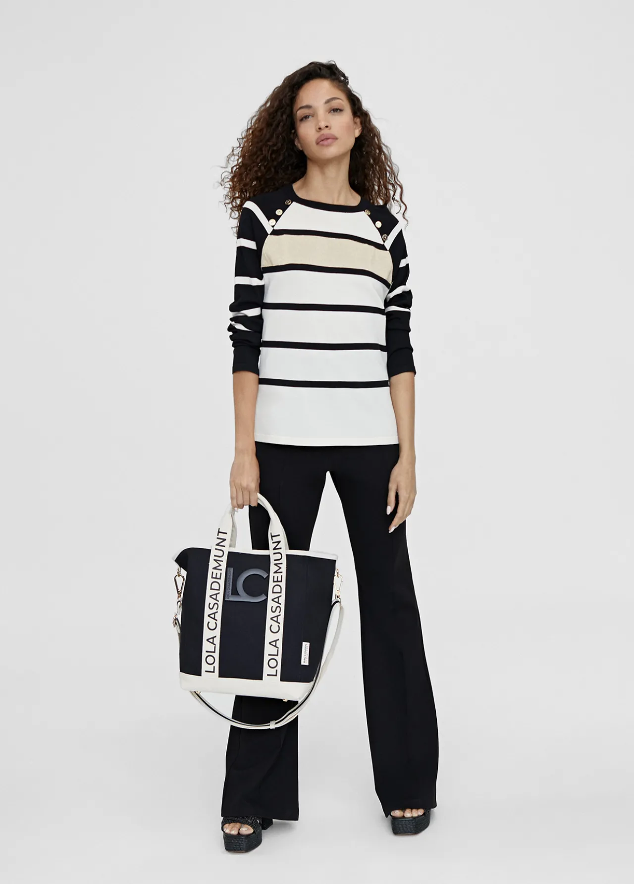 bolso_canvas_1-1.webp Lola Casademunt Bolsos<Bolso canvas NEGRO-CRUDO