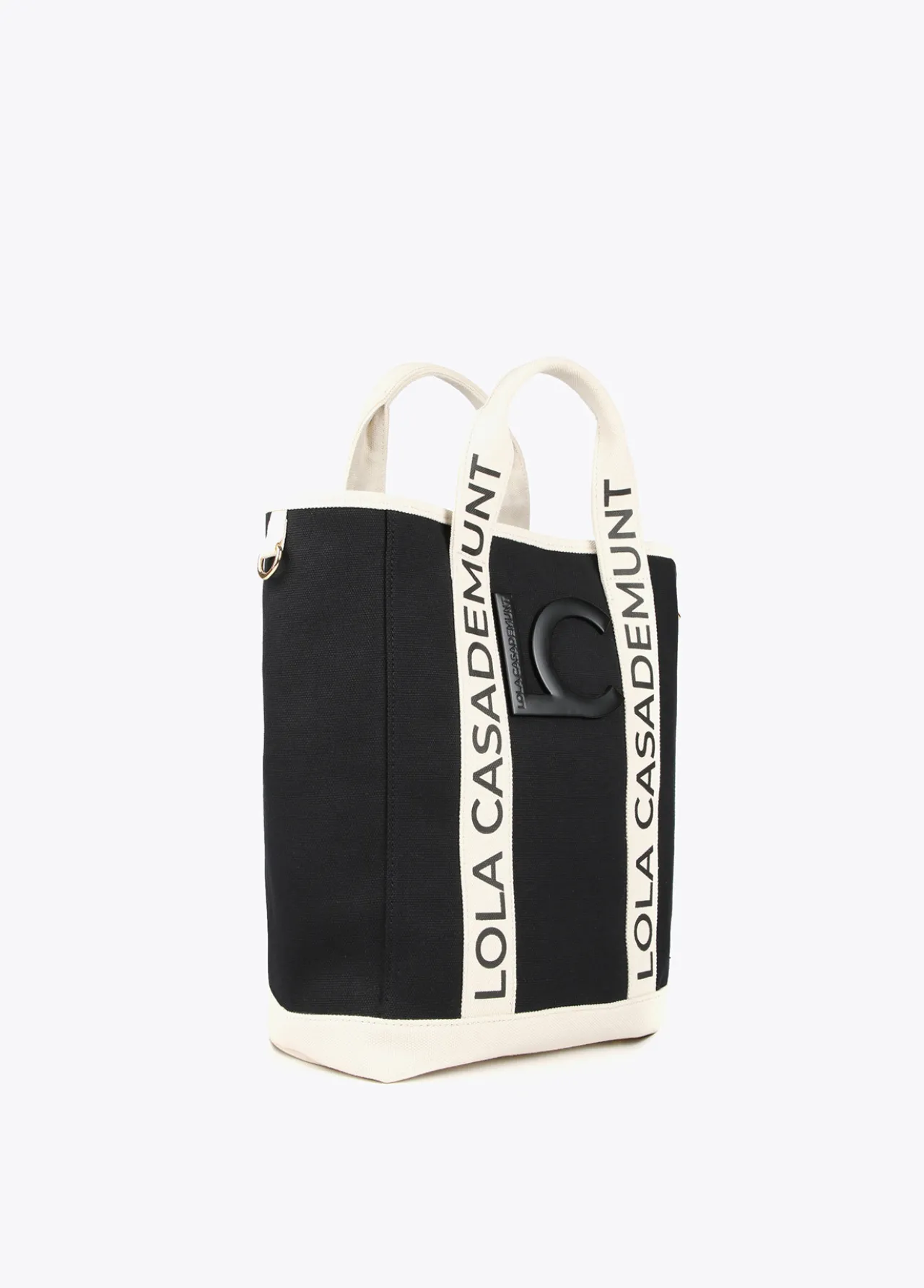 bolso_canvas_4-1.webp Lola Casademunt Bolsos<Bolso canvas NEGRO-CRUDO