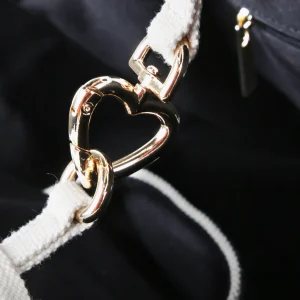 Lola Casademunt Bolsos<Bolso canvas NEGRO-CRUDO