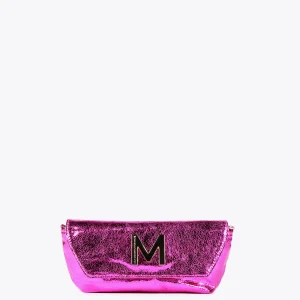 Lola Casademunt Bolsos<Bolso de fiesta metalizado FUCSIA