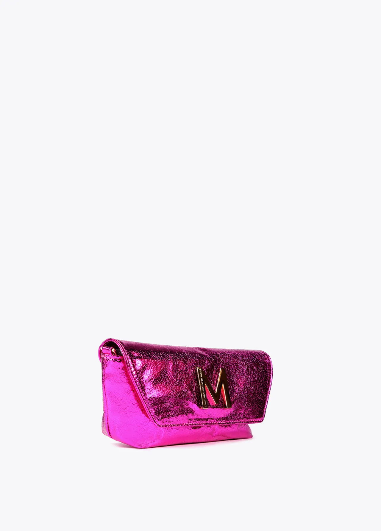 bolso_de_fiesta_metalizado_6.webp Lola Casademunt Bolsos<Bolso de fiesta metalizado FUCSIA