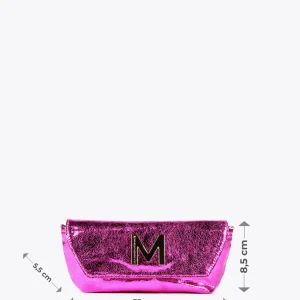 Lola Casademunt Bolsos<Bolso de fiesta metalizado FUCSIA