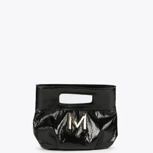 Lola Casademunt Bolsos<Bolso de mano con frunces FUCSIA