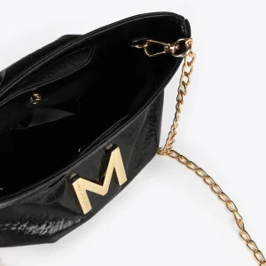 Lola Casademunt Bolsos<Bolso de mano con frunces FUCSIA