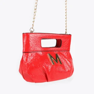 Lola Casademunt Bolsos<Bolso de mano con frunces FUCSIA
