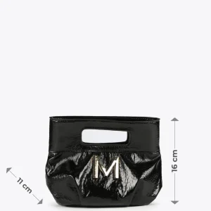 Lola Casademunt Bolsos<Bolso de mano con frunces FUCSIA