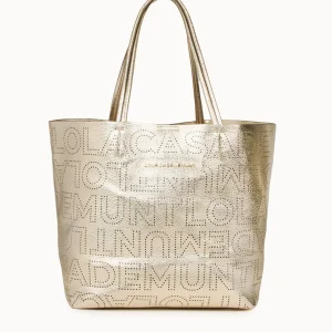Lola Casademunt Bolsos Shopper | Bolsos Grandes<Bolso shopper edición limitada - Lola Casademunt DORADO