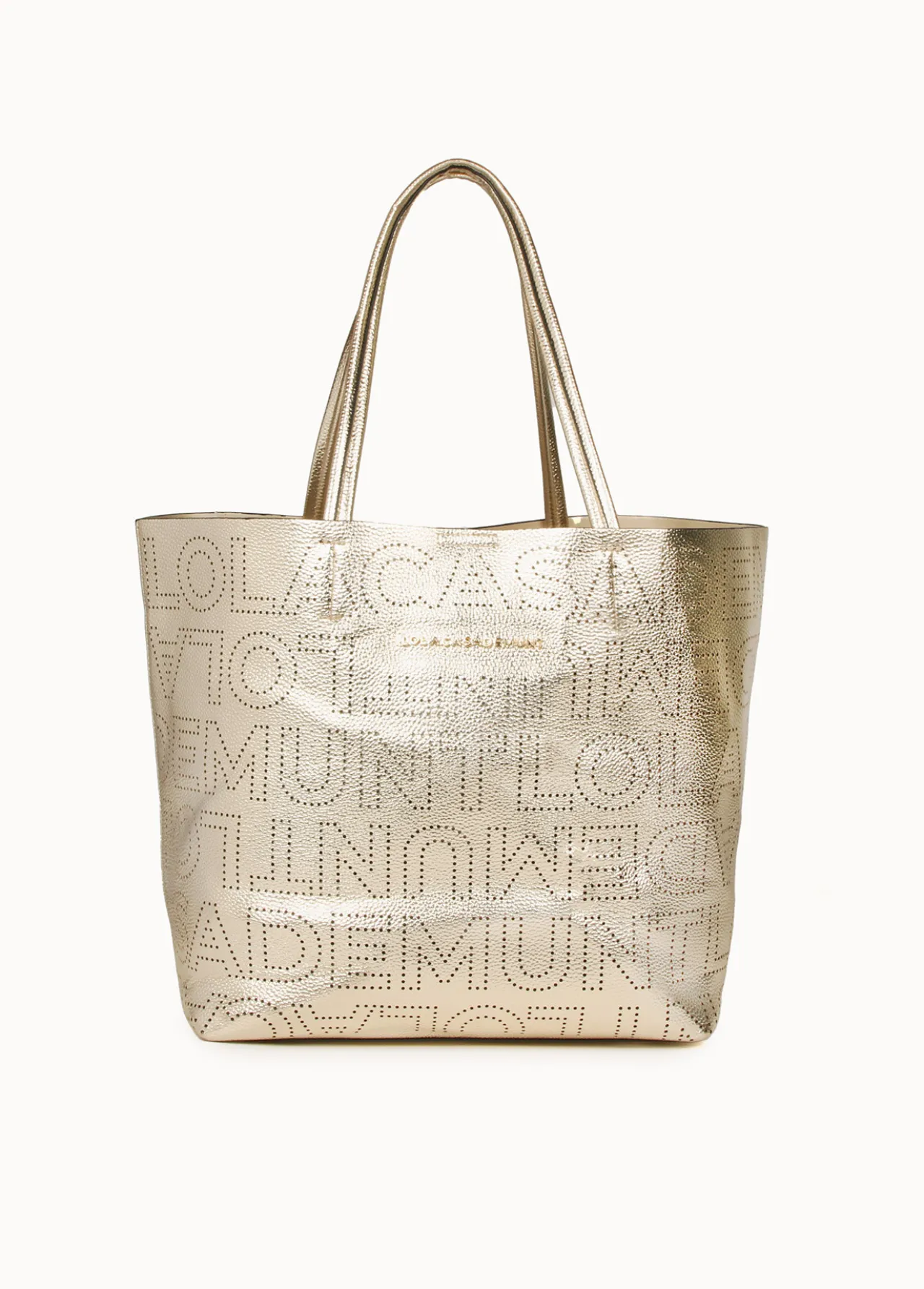 bolso_dorado_shopper_edicin_limitada__lola_casademunt_0.webp Lola Casademunt Bolsos Shopper | Bolsos Grandes<Bolso shopper edición limitada - Lola Casademunt DORADO