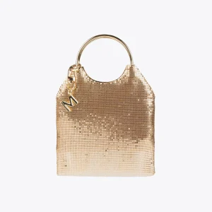 Lola Casademunt Bolsos De Mano Y Neceseres | Bandoleras<Bolso fiesta dorado NEGRO