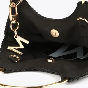 Lola Casademunt Bolsos De Mano Y Neceseres | Bandoleras<Bolso fiesta dorado NEGRO