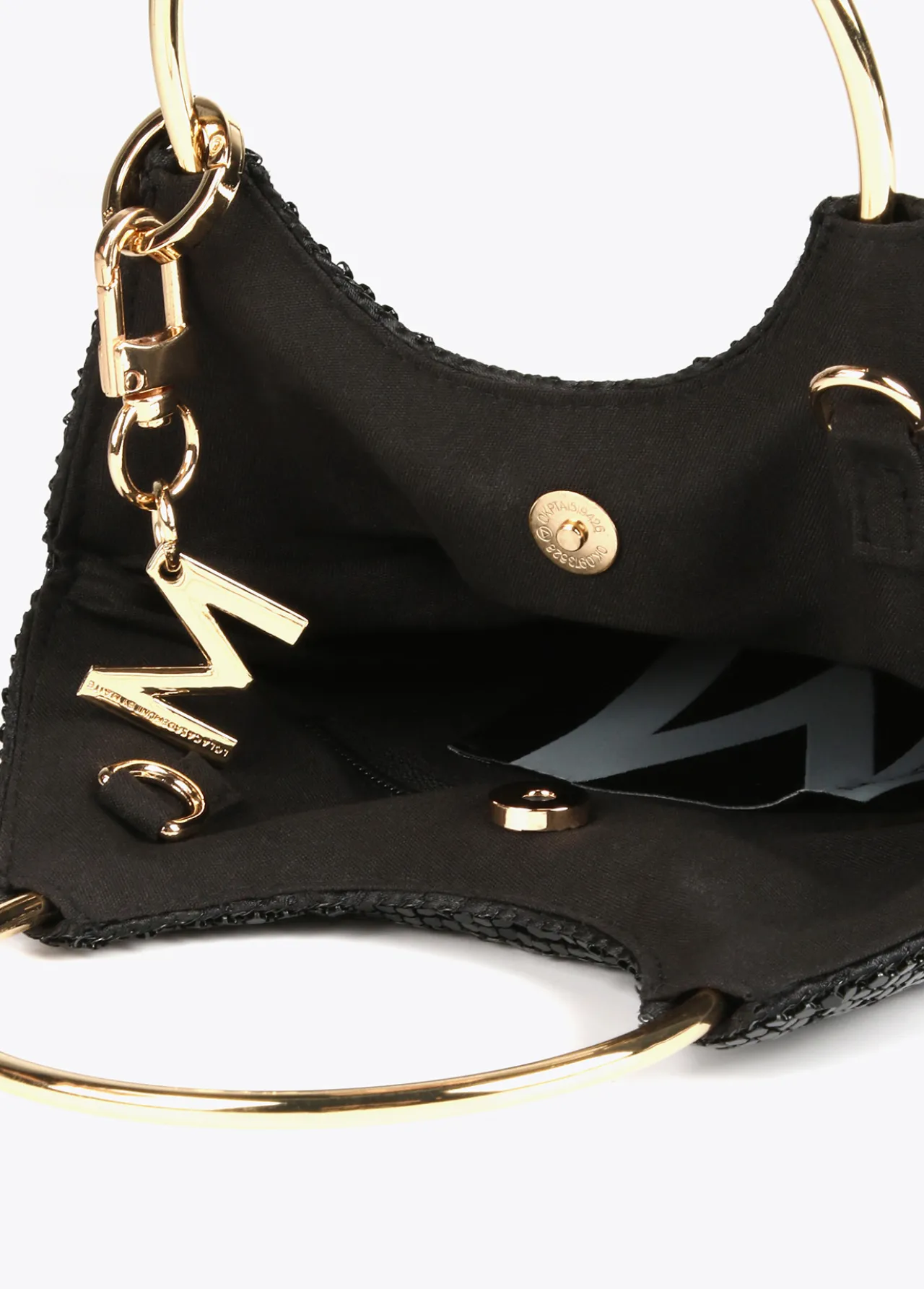 bolso_fiesta_dorado_1.webp Lola Casademunt Bolsos De Mano Y Neceseres | Bandoleras<Bolso fiesta dorado NEGRO