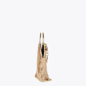 Lola Casademunt Bolsos De Mano Y Neceseres | Bandoleras<Bolso fiesta dorado NEGRO