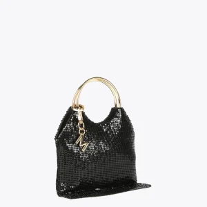 Lola Casademunt Bolsos De Mano Y Neceseres | Bandoleras<Bolso fiesta dorado NEGRO