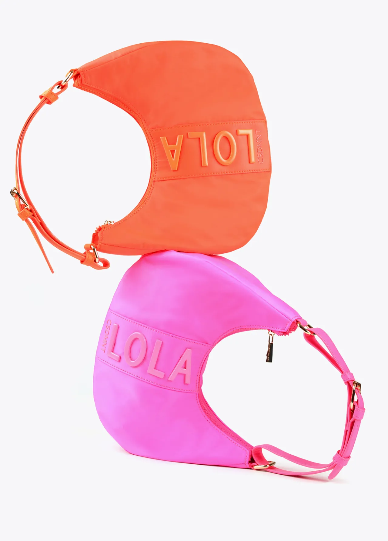 bolso_media_luna_fluor_0-1.webp Lola Casademunt Bolsos<Bolso media luna fluor FUCSIA