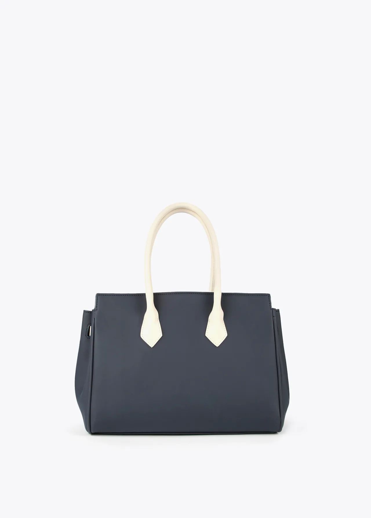 bolso_shopper_azul_y_blanco_4.webp Lola Casademunt Bolsos<Bolso shopper azul y blanco AZUL-CRUDO