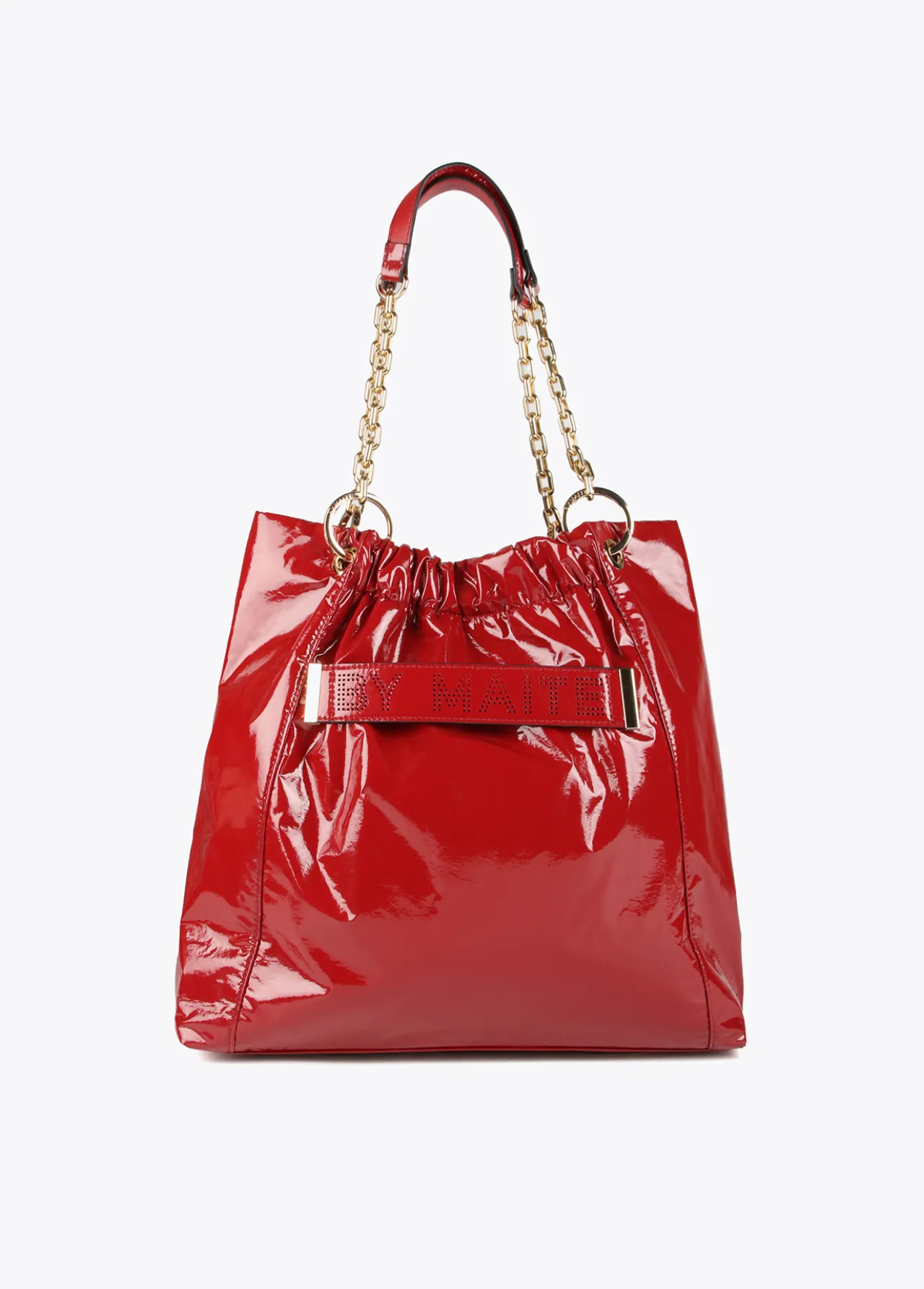 bolso_shopper_brillante_0-1.webp Lola Casademunt Bolsos Shopper | Bolsos De Hombro<Bolso shopper brillante NEGRO