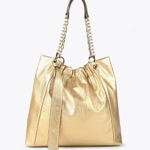 Lola Casademunt Bolsos<Bolso shopper brillante FUCSIA