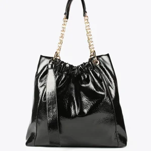 Lola Casademunt Bolsos<Bolso shopper brillante FUCSIA