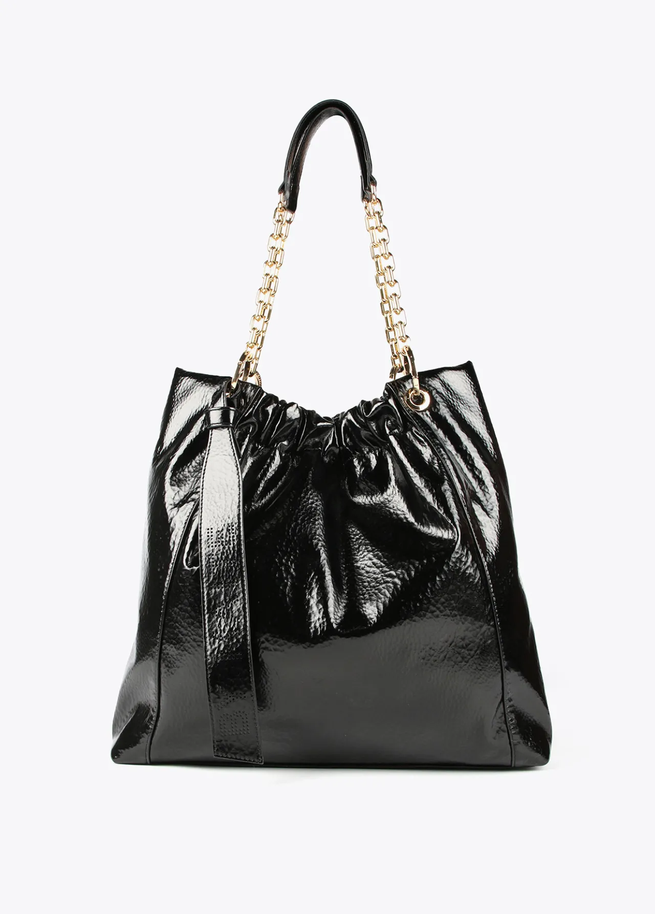 bolso_shopper_brillante_0-3.webp Lola Casademunt Bolsos<Bolso shopper brillante FUCSIA