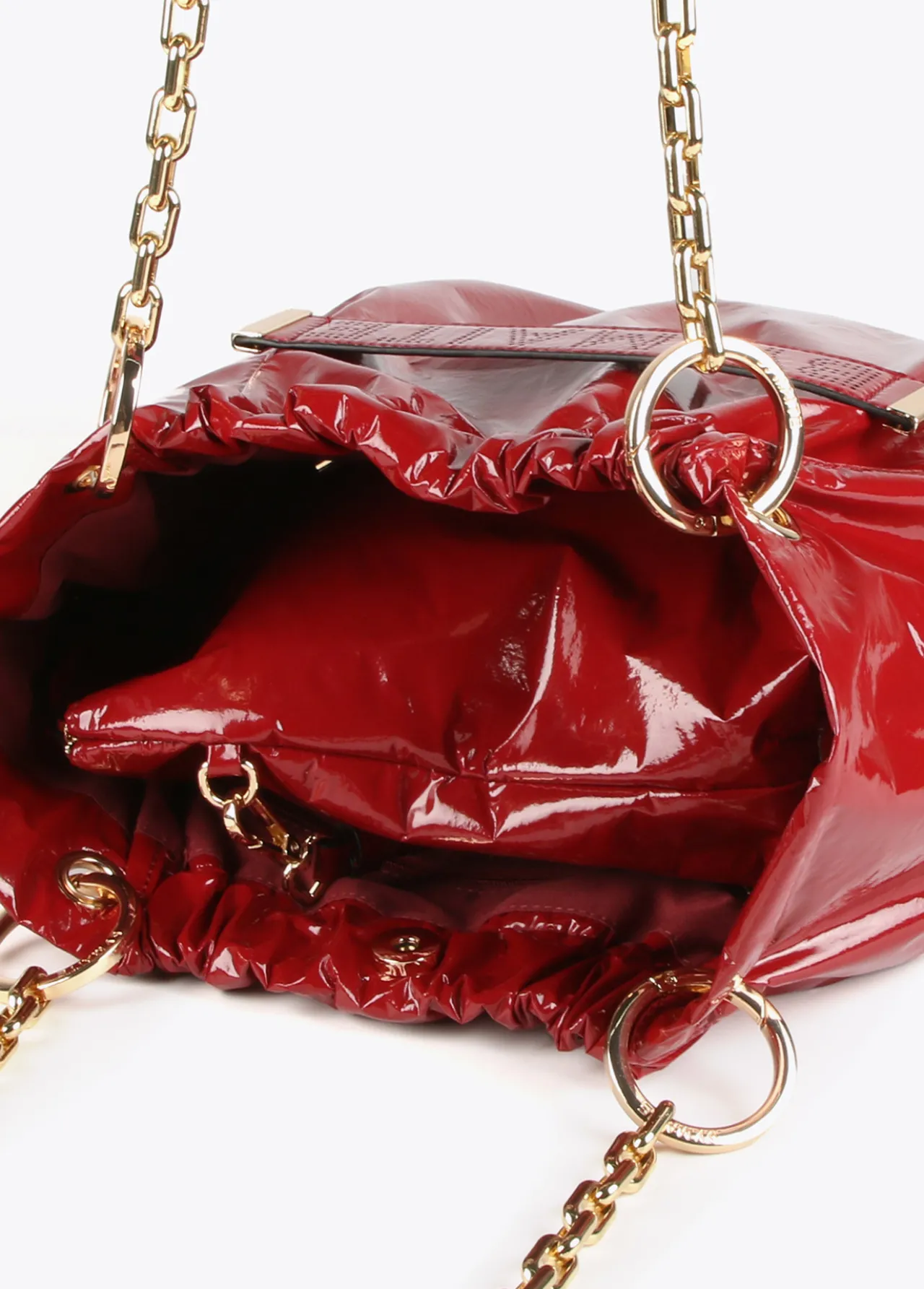 bolso_shopper_brillante_2-1.webp Lola Casademunt Bolsos Shopper | Bolsos De Hombro<Bolso shopper brillante NEGRO