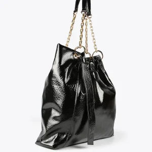 Lola Casademunt Bolsos<Bolso shopper brillante FUCSIA