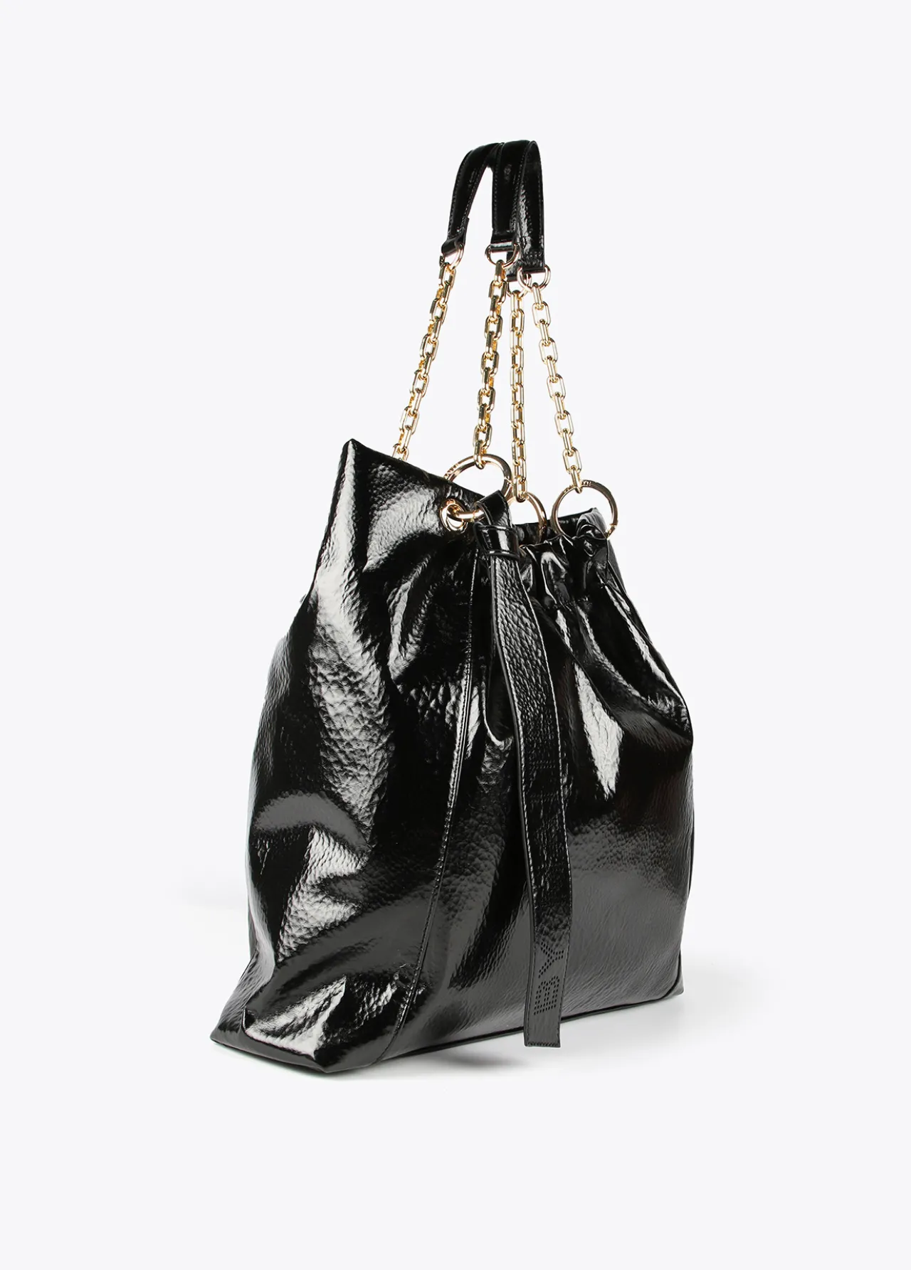 bolso_shopper_brillante_2-3.webp Lola Casademunt Bolsos<Bolso shopper brillante FUCSIA