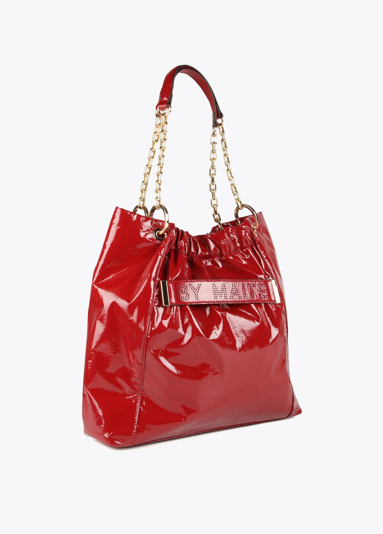 bolso_shopper_brillante_3-1.webp Lola Casademunt Bolsos Shopper | Bolsos De Hombro<Bolso shopper brillante NEGRO