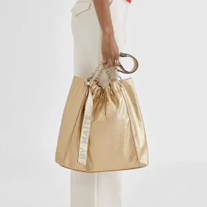 Lola Casademunt Bolsos<Bolso shopper brillante FUCSIA