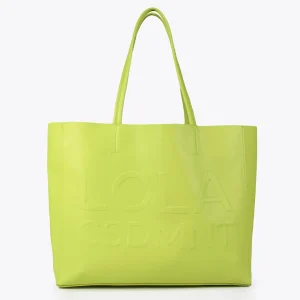 Lola Casademunt Bolsos<Bolso shopper con logo en relieve. FUCSIA