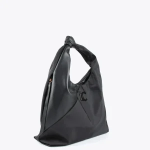 Lola Casademunt Bolsos<Bolso shopper materiales combinados NEGRO