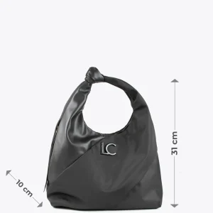 Lola Casademunt Bolsos<Bolso shopper materiales combinados NEGRO