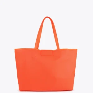 Lola Casademunt Bolsos<Bolso shopper nylon fluor FUCSIA