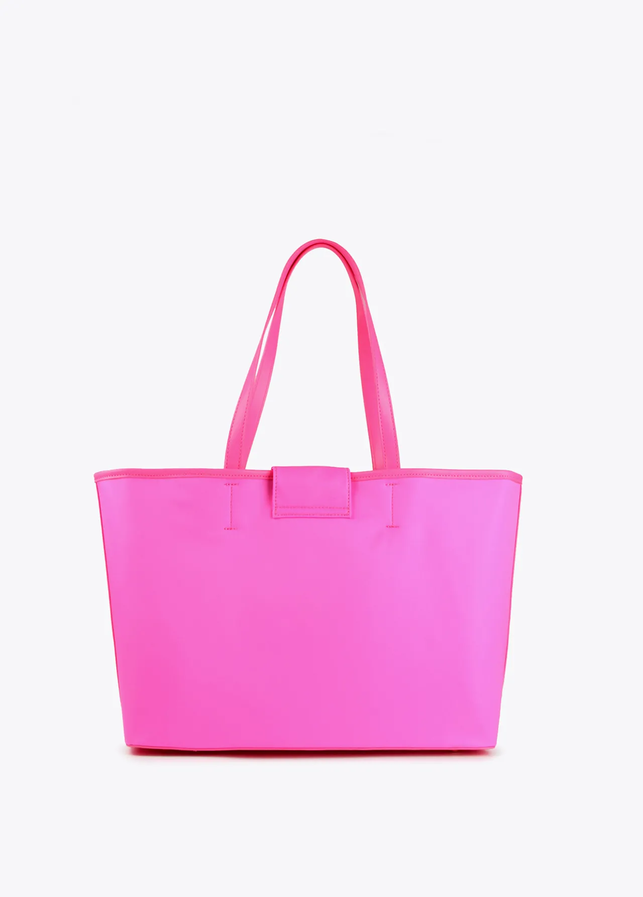 bolso_shopper_nylon_fluor_4.webp Lola Casademunt Bolsos<Bolso shopper nylon fluor FUCSIA