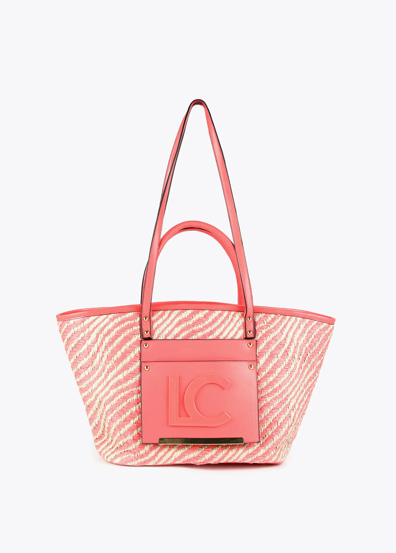 bolso_shopper_tipo_cesta_0-1.webp Lola Casademunt Bolsos | Baño<Bolso shopper tipo cesta NEGRO-BLANCO