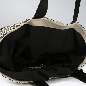 Lola Casademunt Bolsos | Baño<Bolso tipo cesta en efecto rafia NEGRO-CRUDO