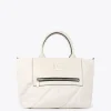 Lola Casademunt Bolsos<Bolso tipo shooper acolchado NEGRO