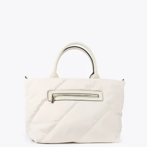 Lola Casademunt Bolsos<Bolso tipo shooper acolchado NEGRO