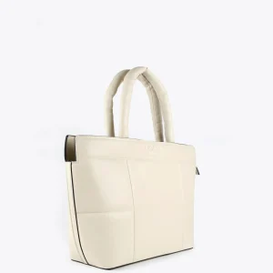 Lola Casademunt Bolsos<Bolso tipo shopper acolchado CAMEL
