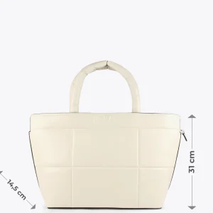 Lola Casademunt Bolsos<Bolso tipo shopper acolchado CAMEL