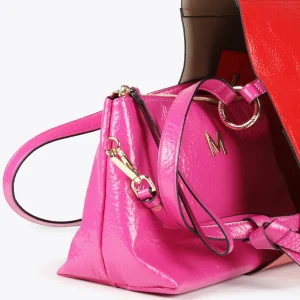 Lola Casademunt Bolsos<Bolso tipo shopper bicolor ROJO