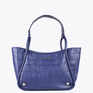 Lola Casademunt Bolsos<Bolso tipo shopper grabado NEGRO