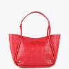 Lola Casademunt Bolsos<Bolso tipo shopper grabado NEGRO