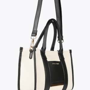 Lola Casademunt Bolsos<Bolso tipo shopper pequeño CRUDO-NEGRO