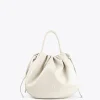 Lola Casademunt Bolsos<Bolso tipo shopper semicirular DORADO