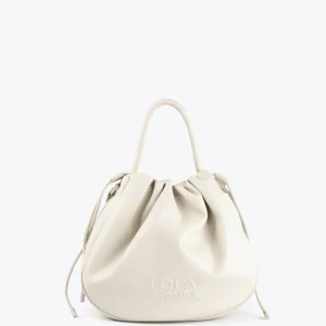 Lola Casademunt Bolsos<Bolso tipo shopper semicirular DORADO